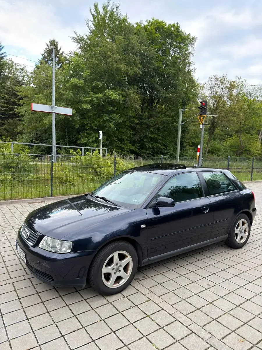 Gebraucht Audi A3 101 PS (74 kW) 2002 Blau Kleinwagen