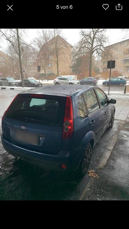 Gebraucht Ford Fiesta 2006 Blau Kleinwagen