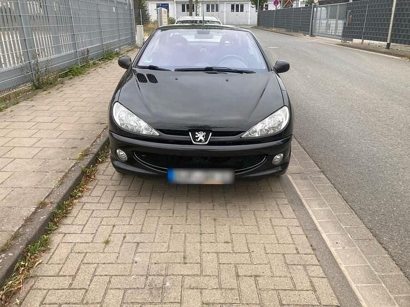 Schwarz Gebraucht 2003 Peugeot 206 Cabrio | 1.350 € (Fairer Preis) - Bild 1/4