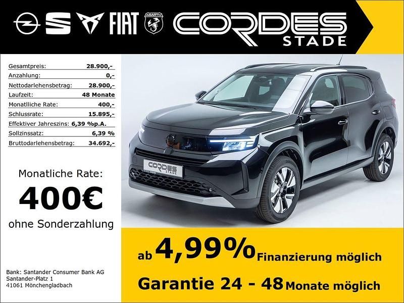 Lackierung schwarz perla nera/ Neu 2025 Opel Frontera SUV | 28.900 € (Etwas zu teuer) - Bild 1/4