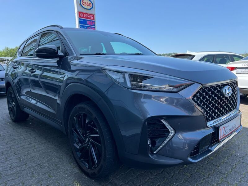 Grau Gebraucht 2019 Hyundai Tucson N Line SUV | 17.499 € (Guter Preis) - Bild 1/4