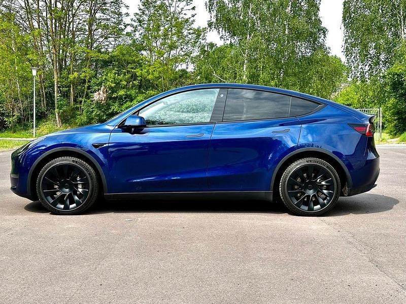 Gebraucht Tesla Model Y Long Range AWD 274 kW (373 PS) 2022 Blau SUV