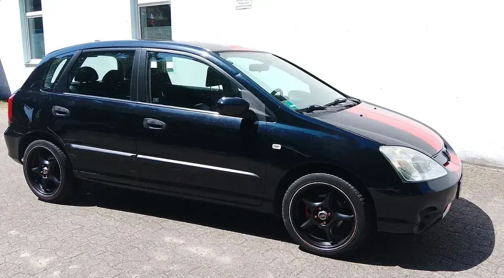 Gebraucht Honda Civic S 90 PS (66 kW) 2002 Schwarz Limousine