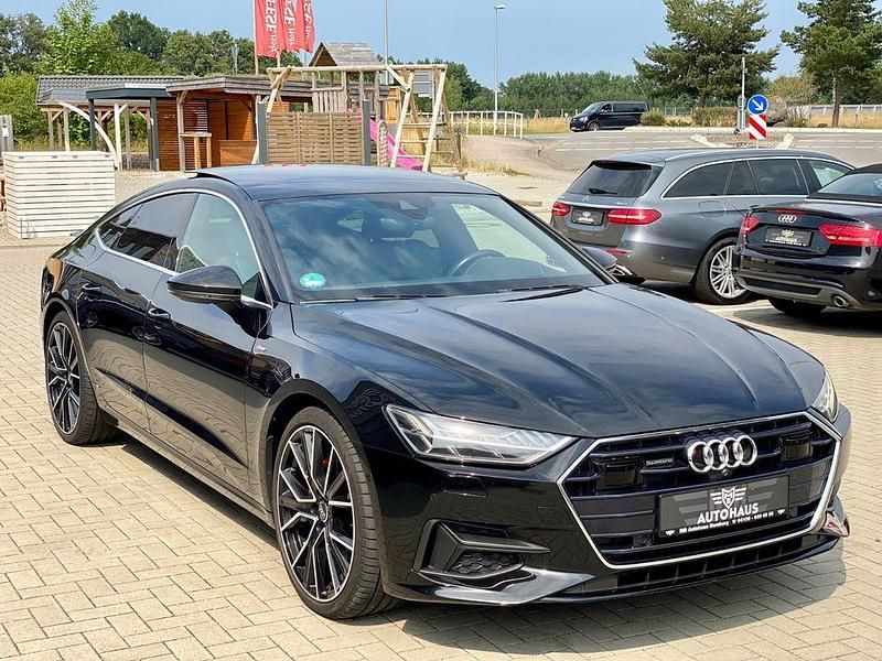 Gebraucht Audi A7 S-Line 286 PS (210 kW) 2018 Mythosschwarz metallic Limousine