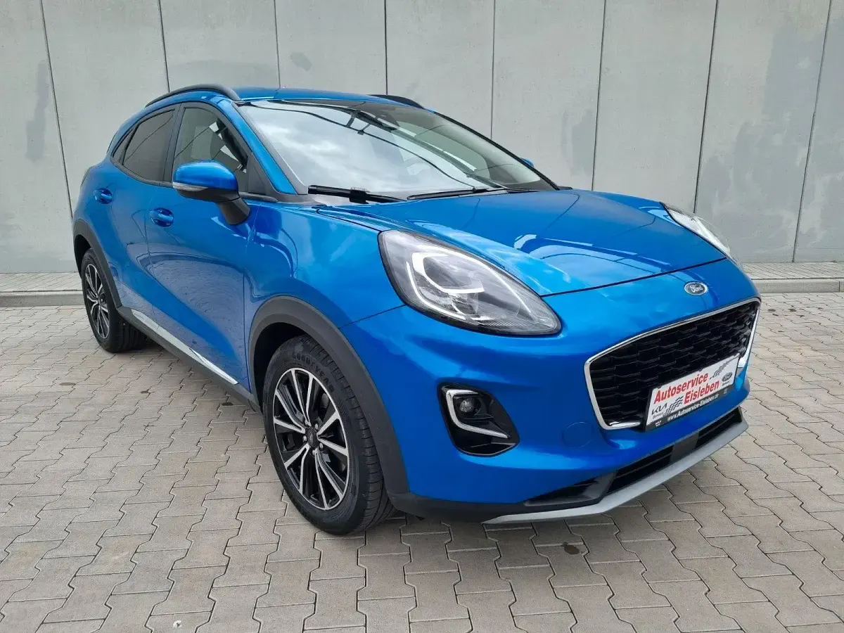 Gebraucht Ford Puma Titanium 125 PS (91 kW) 2020 Blau SUV