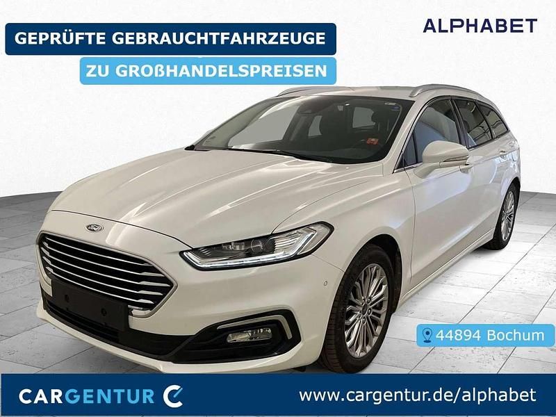 Frostweiß Gebraucht 2020 Ford Mondeo Titanium Kombi | 14.997 € (Guter Preis) - Bild 1/2