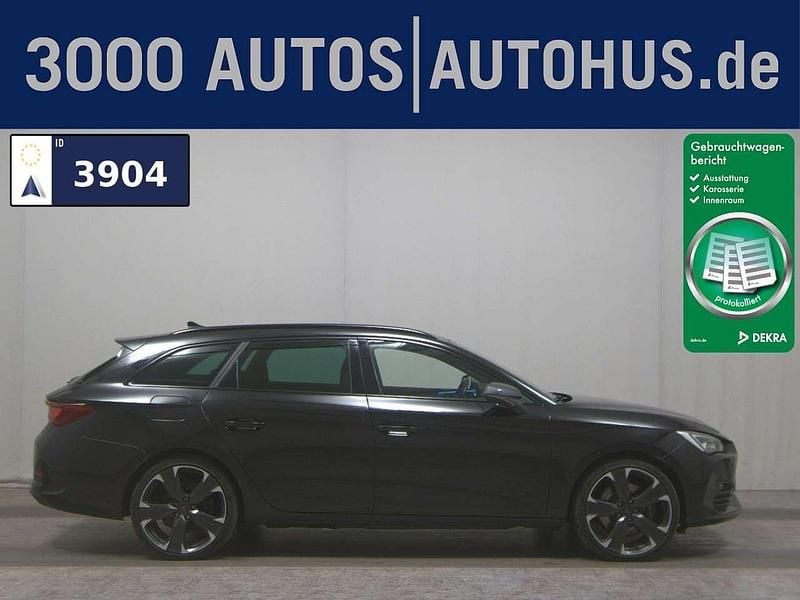 Mitternachtsschwarz Gebraucht 2022 Cupra Leon VZ Kombi | 21.780 € (Superpreis) - Bild 1/4