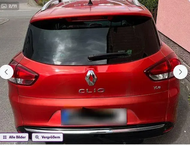 Gebraucht Renault Clio IV Dynamique 90 PS (66 kW) 2015 Rot Kleinwagen