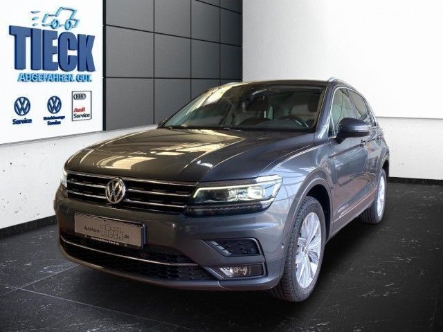 Grau metallic Gebraucht 2018 VW Tiguan Highline SUV | 19.990 € (Guter Preis) - Bild 1/4