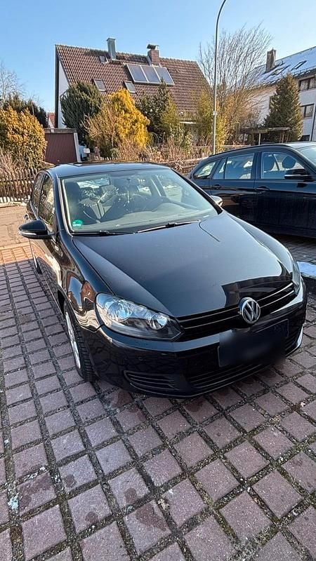 Gebraucht VW Golf VI 2010 Schwarz Kleinwagen