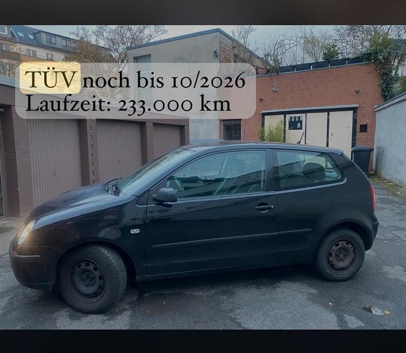 Schwarz Gebraucht 2003 VW Polo Kleinwagen | 1.300 € (Etwas zu teuer) - Bild 1/4