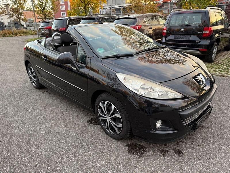 Schwarz Gebraucht 2010 Peugeot 207 CC Premium Cabrio | 990 € (Superpreis) - Bild 1/4
