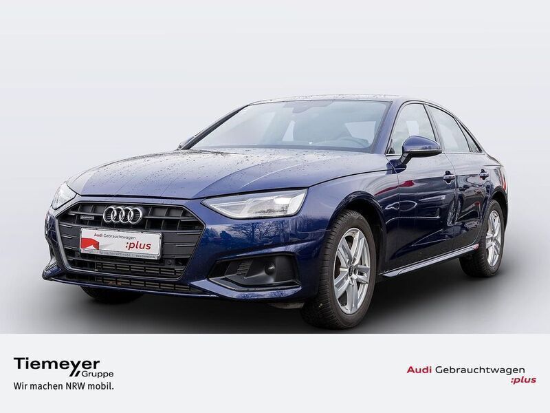 Blau Gebraucht 2024 Audi A4 Advanced Limousine | 35.550 € (Fairer Preis) - Bild 1/4