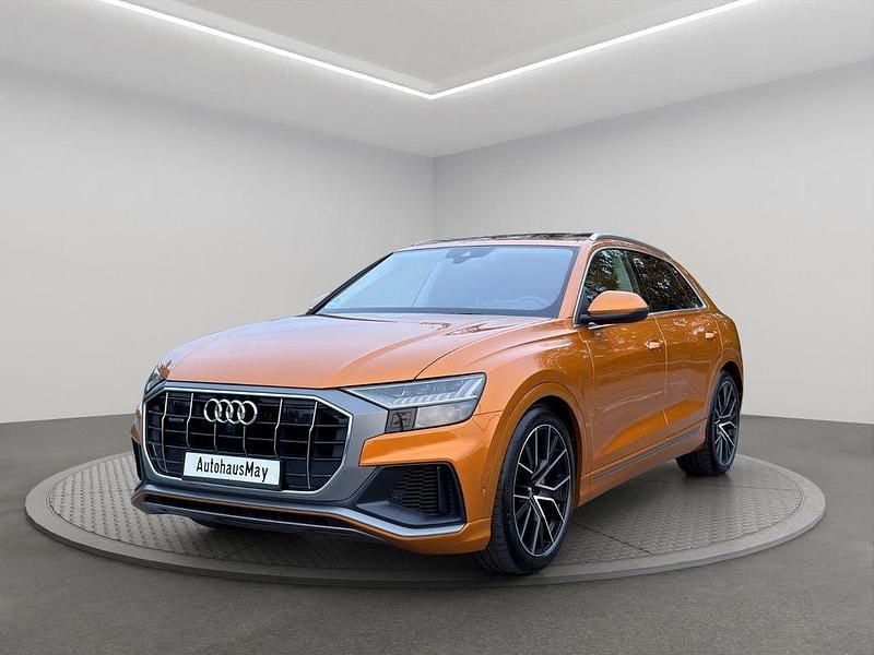 Gebraucht Audi Q8 Design 286 PS (210 kW) 2019 Orange SUV