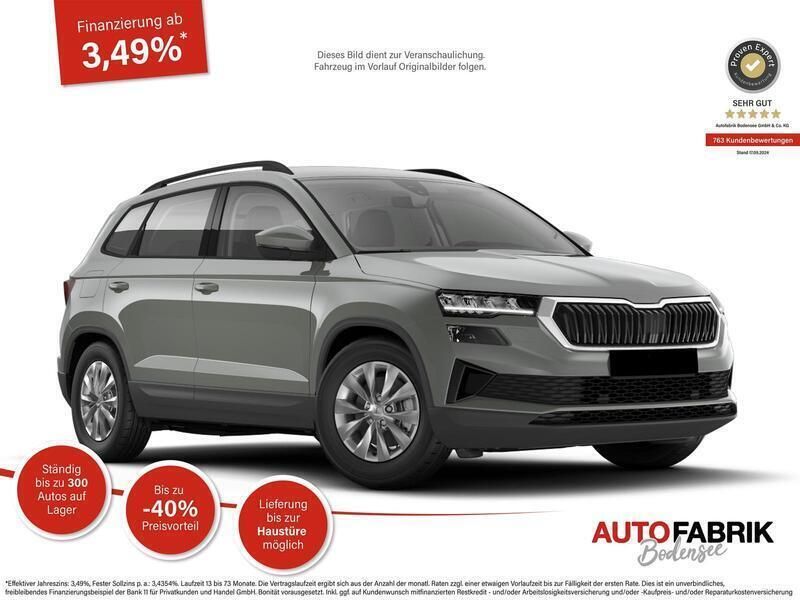 Stahl grau Neu 2025 Skoda Karoq Selection SUV | 30.990 € (Superpreis) - Bild 1/1