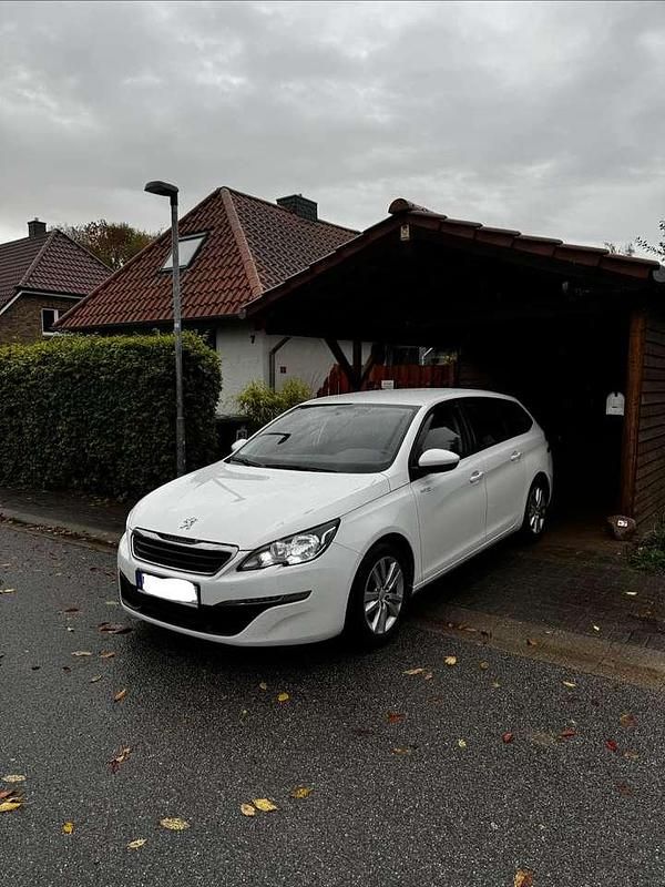 Gebraucht Peugeot 308 Business-Line 99 PS (72 kW) 2015 Weiß Kombi