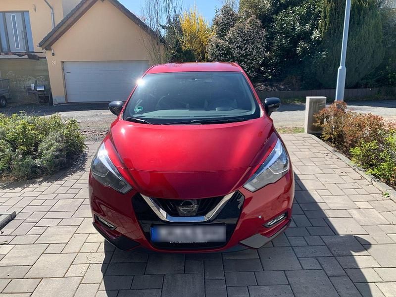 Gebraucht Nissan Micra 71 PS (52 kW) 2019 Rot Kleinwagen