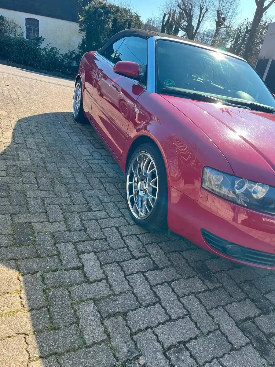 Gebraucht Audi A4 Cabriolet 163 PS (119 kW) 2003 Rot Cabrio