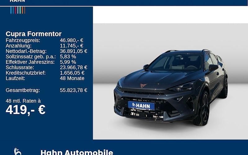 Neu Cupra Formentor VZ 265 PS (194 kW) 2025 Grau SUV