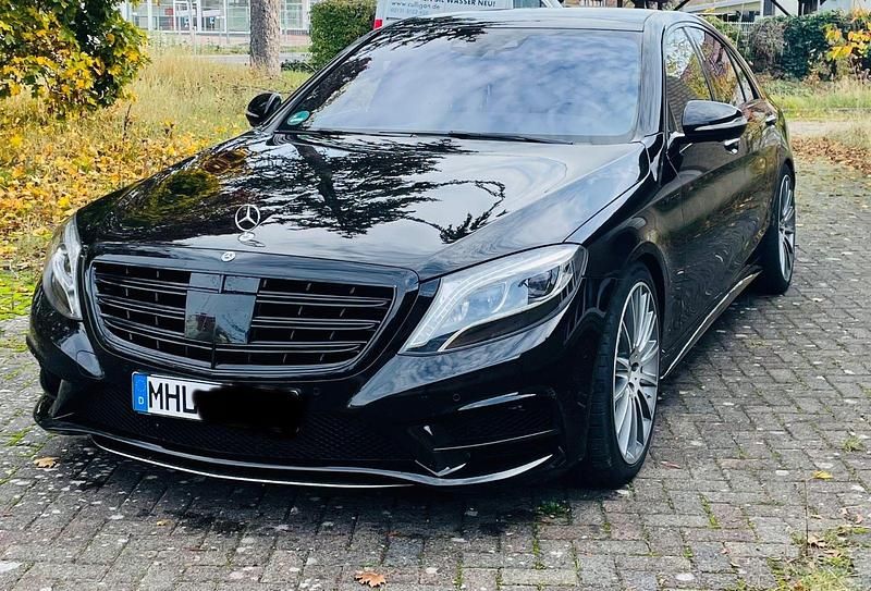 Schwarz Gebraucht 2015 Mercedes S500 Limousine | 36.900 € (Superpreis) - Bild 1/4
