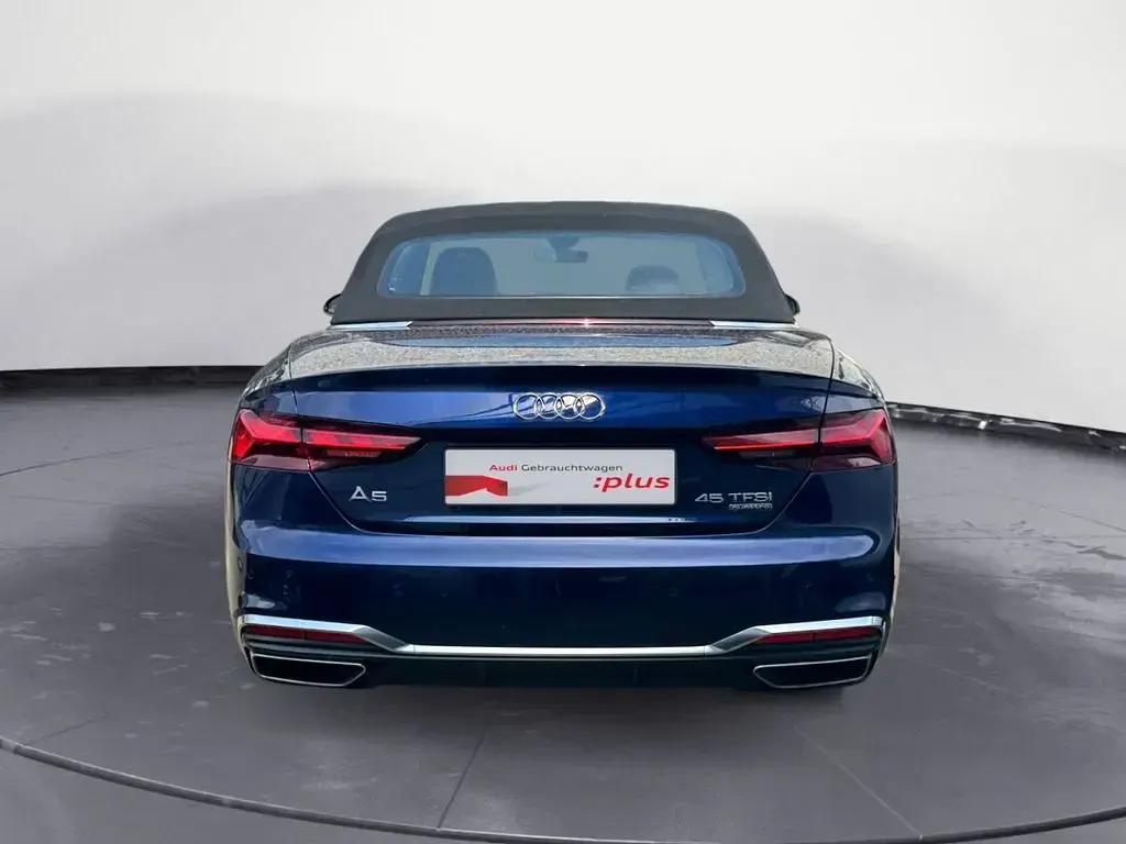 Gebraucht Audi A5 Cabriolet S-Line 265 PS (194 kW) 2023 Navarrablau metallic Cabrio