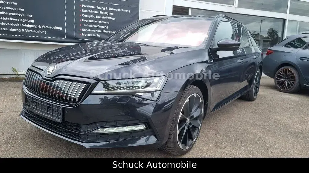 Gebraucht Skoda Superb SportLine 156 PS (114 kW) 2022 Schwarz Limousine