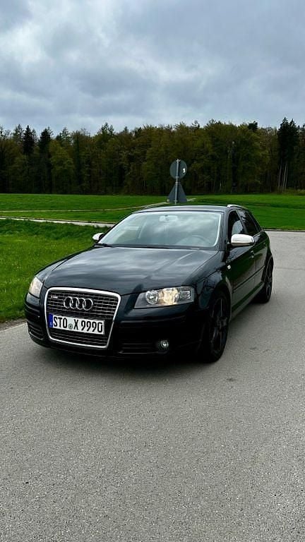 Gebraucht Audi A3 S-Line 160 PS (117 kW) 2008 Schwarz Kleinwagen