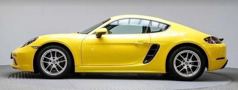Gelb Gebraucht 2017 Porsche Cayman Coupé | 53.300 € (Teuer) - Bild 1/4