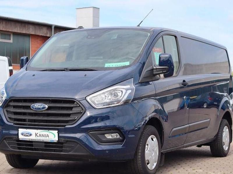 Blazerblau Gebraucht 2022 Ford Transit Custom Trend Van / Kleinbus | 31.999 € (Teuer) - Bild 1/4
