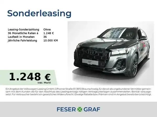 Daytonagrau perleffekt Neu 2025 Audi Q7 Ambiente SUV | 106.199 € (Teuer) - Bild 1/3
