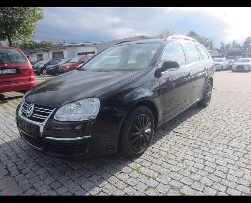 Deep black perleffekt Gebraucht 2009 VW Golf VI Trendline Kombi | 1.600 € (Superpreis) - Bild 1/4