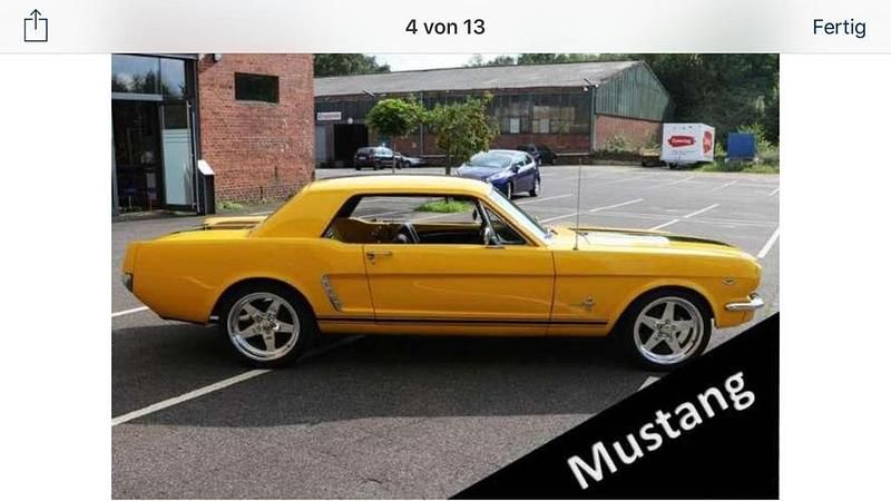 Gebraucht Ford Mustang 200 PS (147 kW) 1965 Gelb Coupé