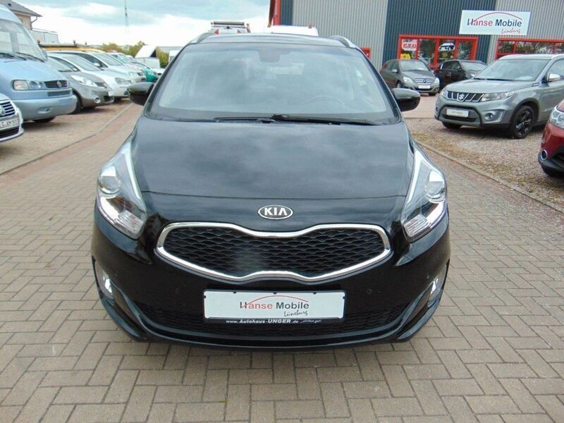 Schwarz Gebraucht 2014 Kia Carens Vision Van / Kleinbus | 9.500 € (Etwas zu teuer) - Bild 1/4