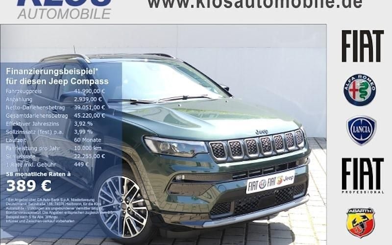 Grün Neu 2025 Jeep Compass Summit SUV | 41.990 € (Guter Preis) - Bild 1/4