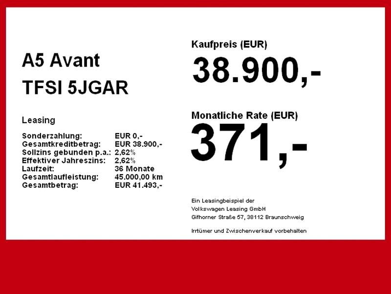 Gebraucht Audi A5 Business 150 PS (110 kW) 2025 Schwarz Kombi