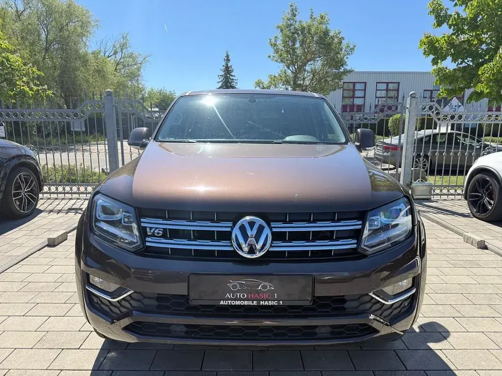 Gebraucht VW Amarok Highline 224 PS (164 kW) 2017 Braun Pickup
