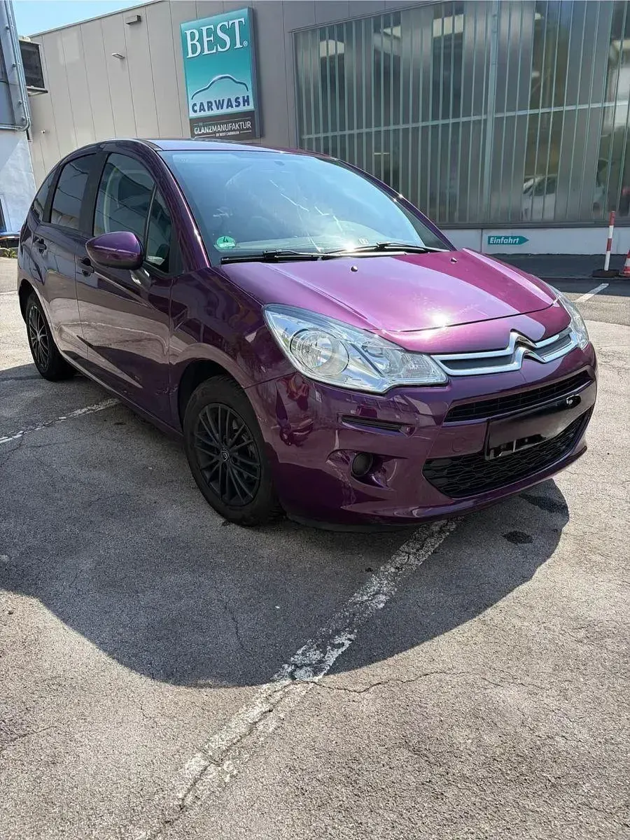 Gebraucht Citroën C3 Attraction 68 PS (50 kW) 2016 Violet Kleinwagen