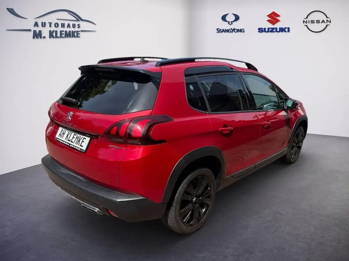 Gebraucht Peugeot 2008 Allure GT-Line 131 PS (96 kW) 2019 Rot SUV