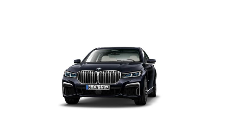 Schwarz Gebraucht 2020 BMW 750 M Sport Limousine | 63.906 € - Bild 1/4