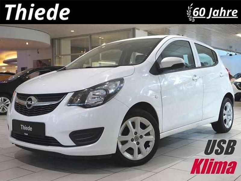 Weiß Gebraucht 2016 Opel Karl Edition Kleinwagen | 6.450 € (Fairer Preis) - Bild 1/1