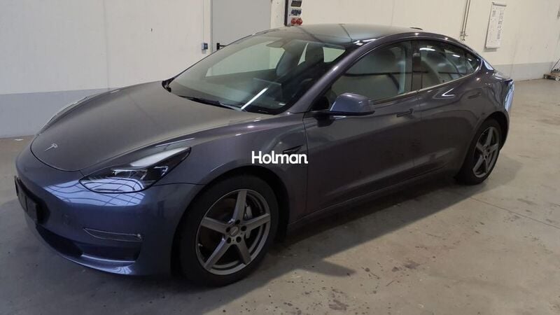 Grau Gebraucht 2022 Tesla Model 3 Long Range Limousine | 24.145 € (Superpreis) - Bild 1/4