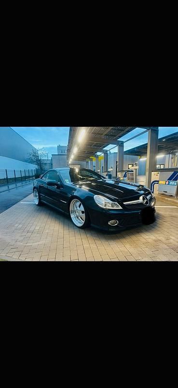 Gebraucht Mercedes SL350 AMG 315 PS (231 kW) 2008 Schwarz Cabrio