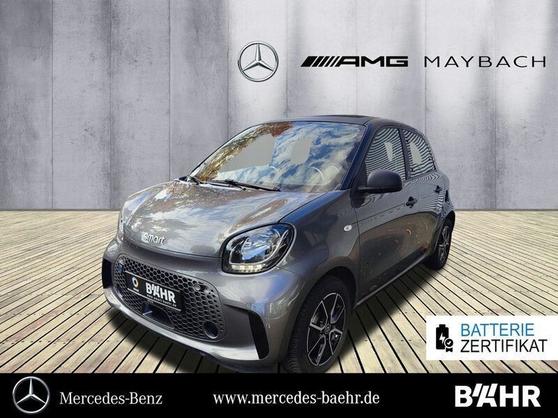 Karosserie in graphite grey () (metallic) Gebraucht 2021 Smart ForFour Electric Drive Limousine | 11.950 € (Etwas zu teuer) - Bild 1/4