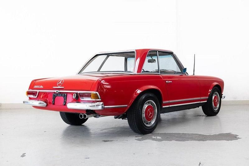 Gebraucht Mercedes SL280 170 PS (125 kW) 1968 Rot Cabrio