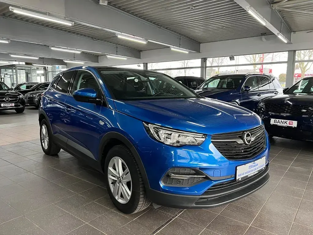 Gebraucht Opel Grandland X Edition 131 PS (96 kW) 2018 Blau SUV