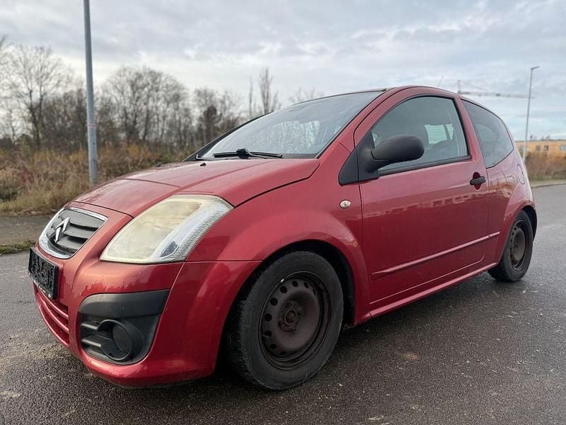 Usata Citroën C2 60 CV (44 kW) 2009 Rosso Utilitaria