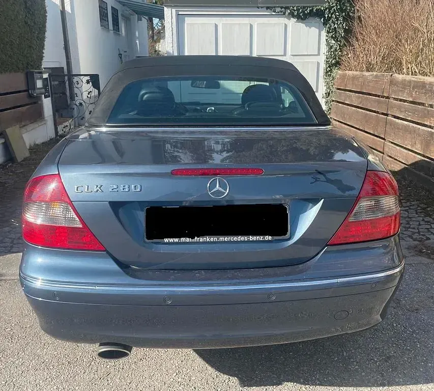 Gebraucht Mercedes CLK280 Avantgarde 231 PS (169 kW) 2006 Blau Cabrio