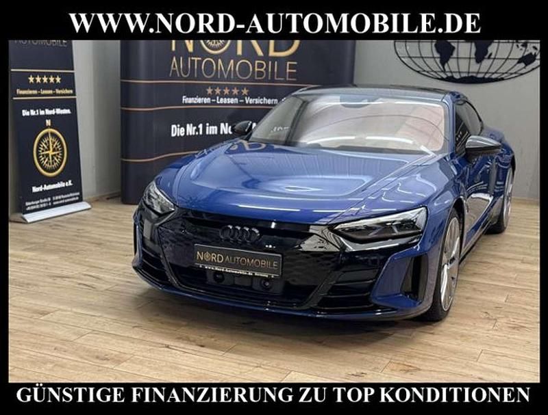 Ascariblau metallic Gebraucht 2022 Audi e-tron GT quattro Design Limousine | 59.800 € (Superpreis) - Bild 1/3
