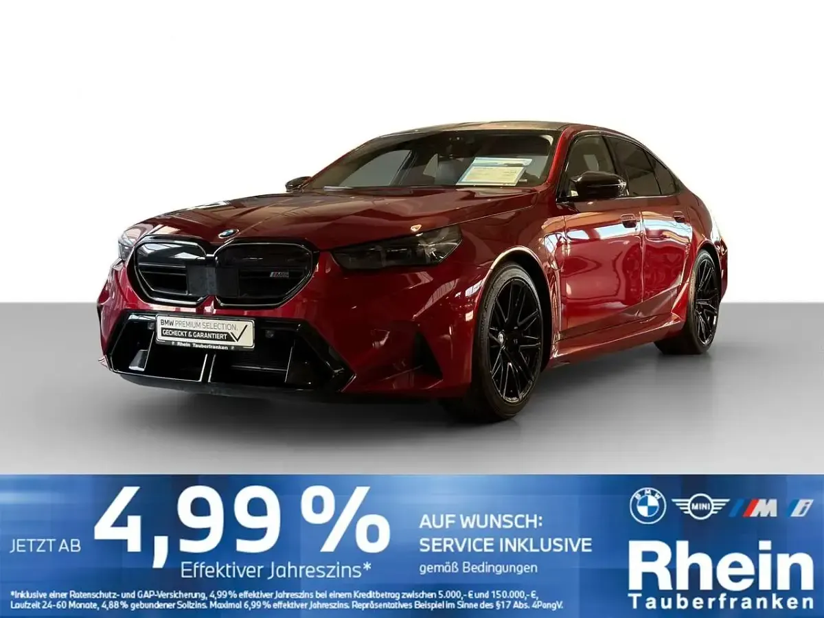 Gebraucht BMW M5 Performance 727 PS (534 kW) 2025 Fire red metallic Limousine