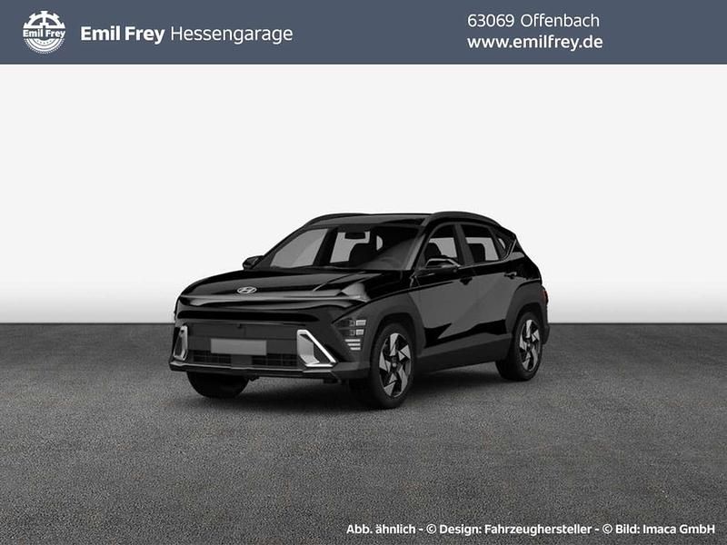 Abyss black Neu 2025 Hyundai Kona N Line SUV | 25.950 € (Superpreis) - Bild 1/4